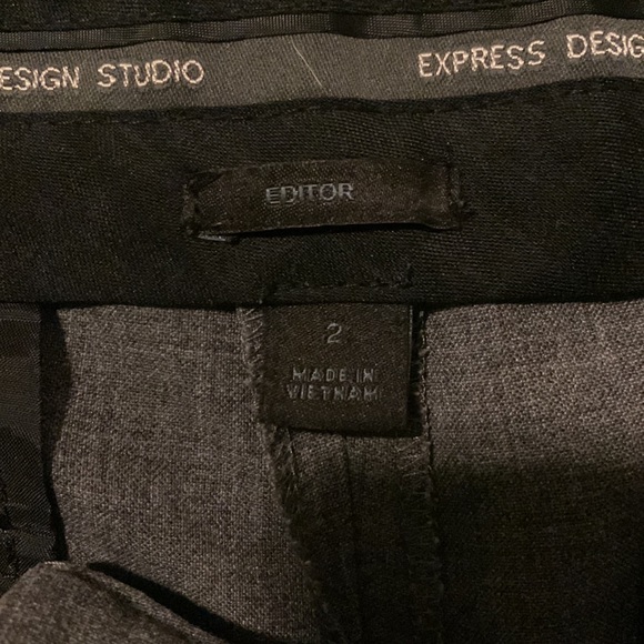 Express design studio editor pants 2 short preowned - Picture 6 of 16
